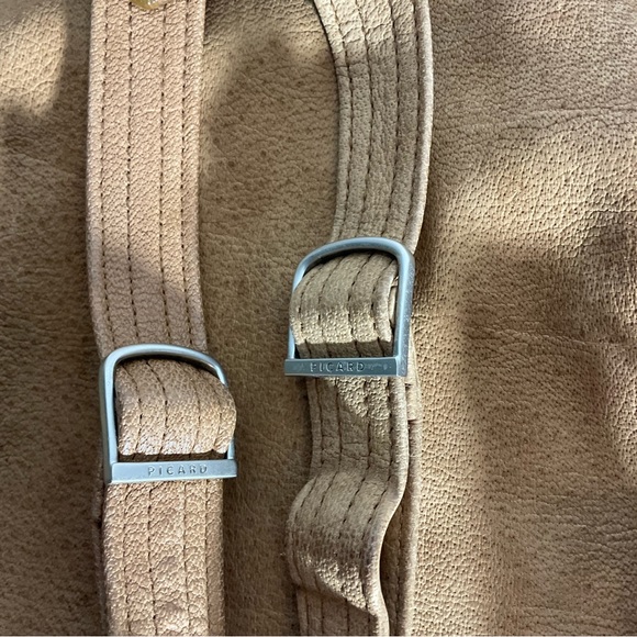 Picard Water Buffalo Leather Backpack w/LG Inside/Outside Buckle Closure pockets - Picture 11 of 16